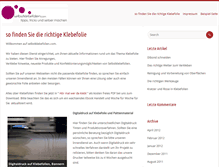 Tablet Screenshot of news.selbstklebefolien.com